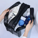 Necessaire Transparente Dupla para Maquiagem