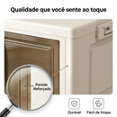 Armário Dobrável 4 Compartimentos com Porta Magnética