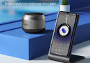 CAIXA DE SOM À PROVA DE AGUA COM MICROFONE BLUETOOTH 5.0 SUPER GRAVE.