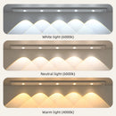 Luminária LED com Sensor de Presença para Armário 20 cm – Preta