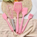 Kit 5 Utensílios de Cozinha em Silicone