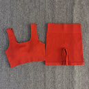 2 PEÇAS CONJUNTO YOGA SEM COSTURA, FITWEAR.