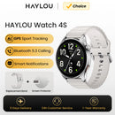 Smartwatch HAYLOU Watch 4S com GPS, Tela AMOLED 1.43" e 120+ Modos Esportivos