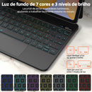 Capa com Teclado Mágico e Suporte Flutuante para Galaxy Tab S6 Lite 10,4"