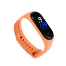 Relógio Digital Infantil LED à Prova d'Água com Pulseira de Silicone