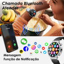 Smartwatch Feminino AURAFIT ELLA 4 com Chamadas Bluetooth e Modos Esportivos