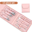 IMPERDÍVEL CONJUNTO MANICURE 16 EM 1 AÇO INOX.