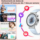 Smartwatch Feminino AURAFIT ELLA 4 com Chamadas Bluetooth e Modos Esportivos