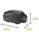 Bicycle Storage Bag Cycling Bag Bicycle Pouch Reflective Bicycle Bags Water Bottle Holder Bicycle Frame Bag Storage Organizer