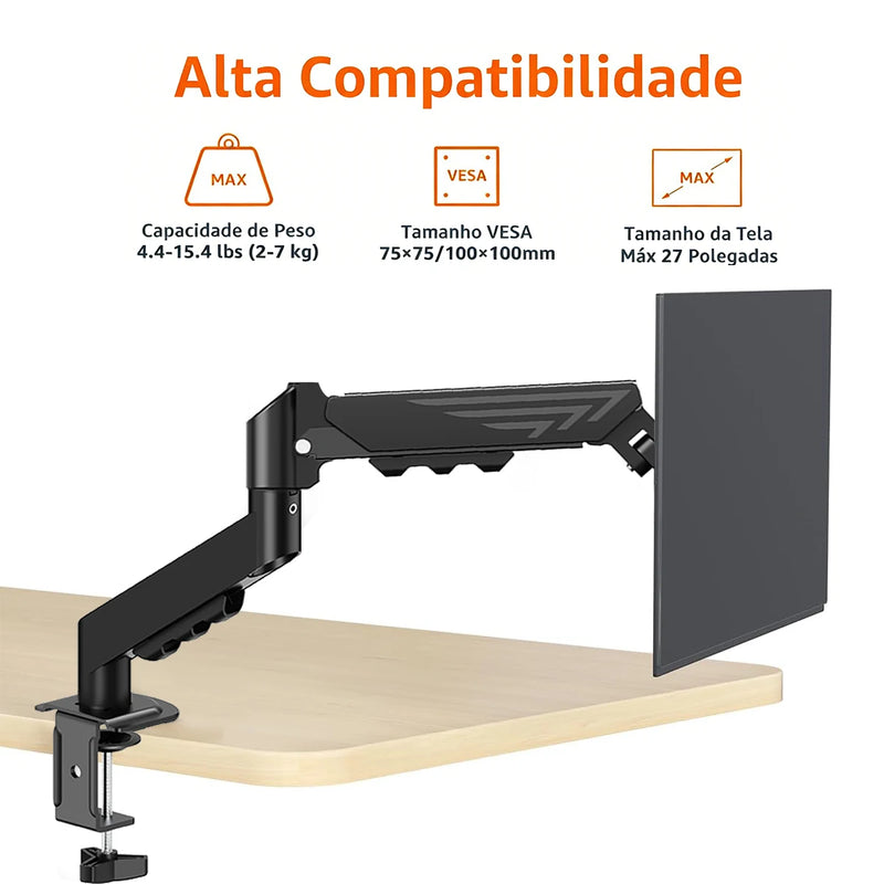Suporte de Mesa para Monitor 10" a 27"