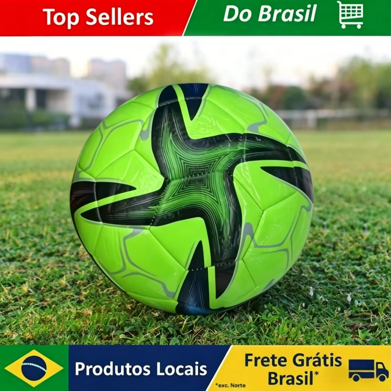 Bola de Futebol Oficial Tamanho 5 em PU para Campo e Treino