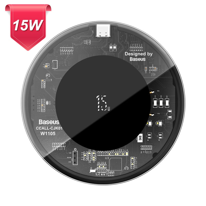 BASE WIRELESS PARA CARREGAMENTO TELEFONE UNIVERSAL.