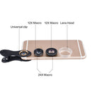 LENTE PARA CELULAR PROFISSIONAL HD 12-24X.