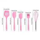 Kit 5 Utensílios de Cozinha em Silicone