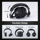 Headphone Bluetooth OneOdio Pro-C com Microfone, 110h de Bateria e Áudio Hi-Res
