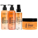 Kit 4 Itens Corpo e Rosto Pêssego Porán
