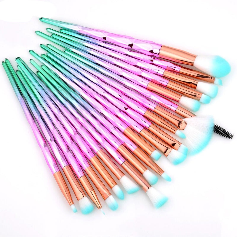 CONJUNTO DE PINCÉIS PARA CÍLIOS SOMBRA OLHOS RÍMEL E OUTROS.