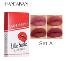 Gloss Labial Mate de 12 Cores em Tons Nude