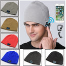 GORRO DE TRICÔ C FONE USB CARREGÁVEL.