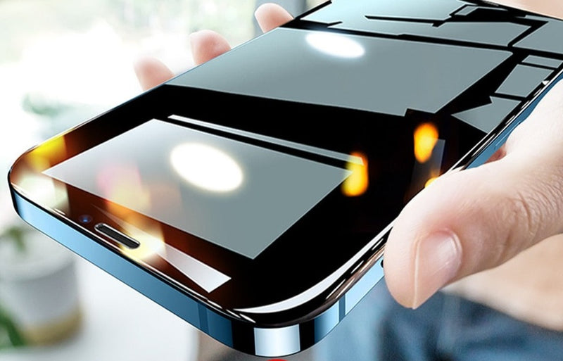 VIDRO PROTETOR IPHONE ANTI SPY - PROTEJA SUA PRIVACIDADE.