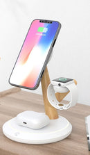 CARREGADOR MAGNÉTICO INDUÇÃO E ABAJUR IPHONE 12 13 14.